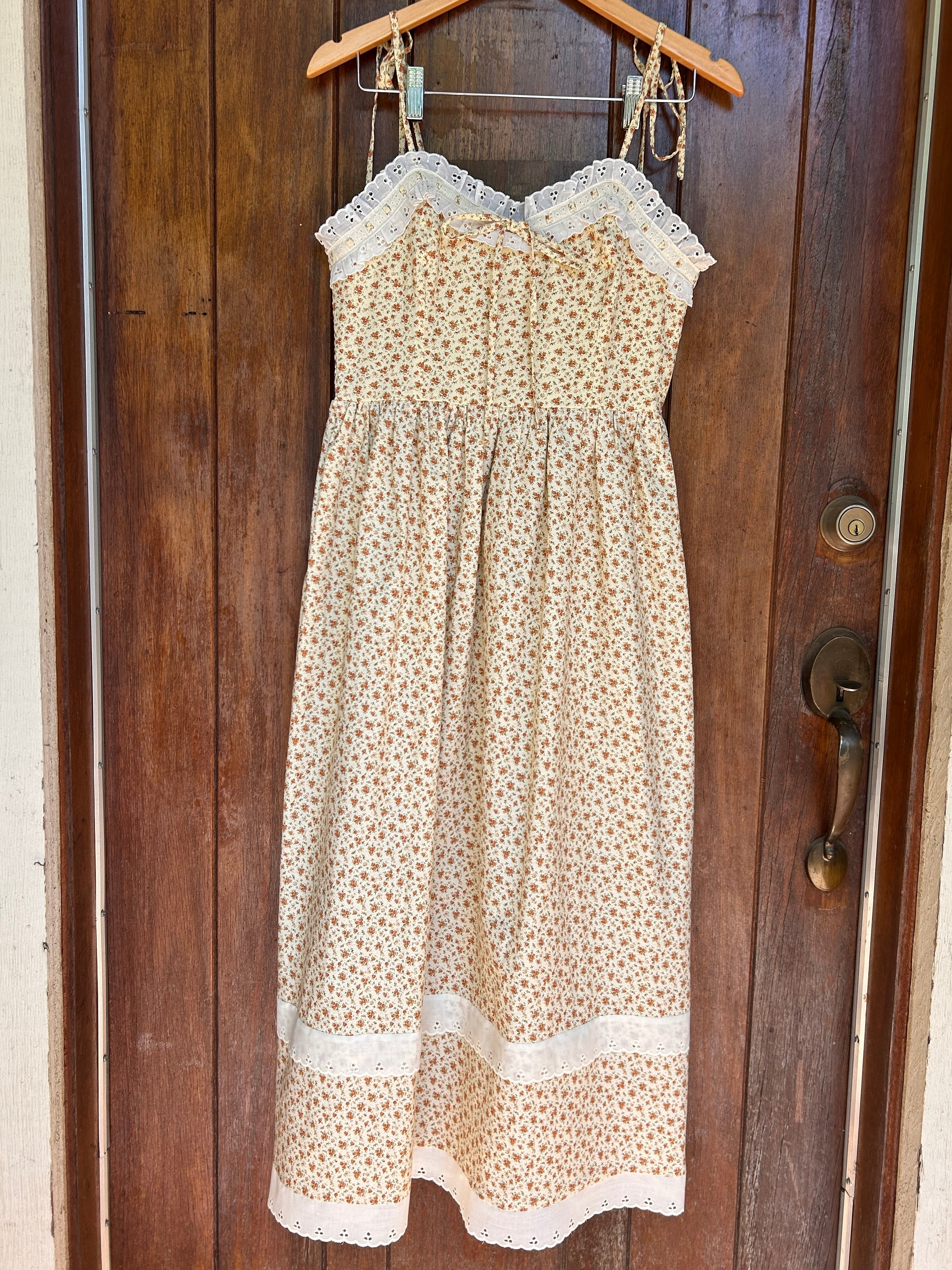 Creamy Yellow Floral Maretta Dress