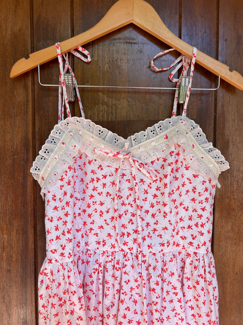 Pink Flower Maretta Dress