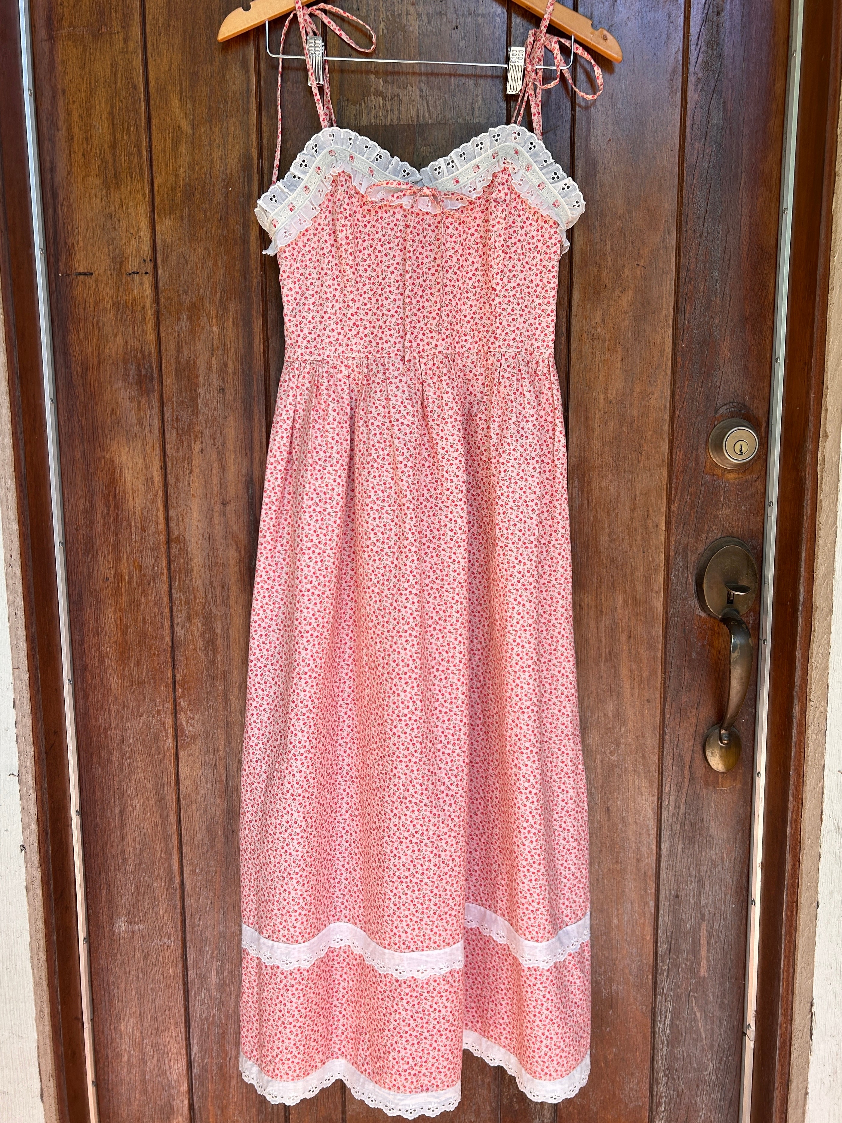 Pink Floral Maretta Dress
